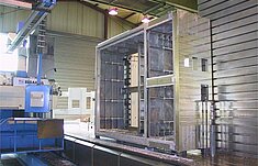 CNC Lohnfertigung eines Aluminiumrahmens