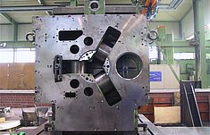 Gußgestelle für den Maschinenbau auf CNC Bohrwerk