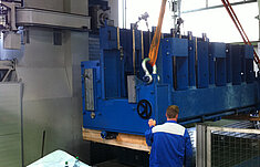 CNC Zerspanung Maschinengestelle von SMS auf UNION-Fräswerk